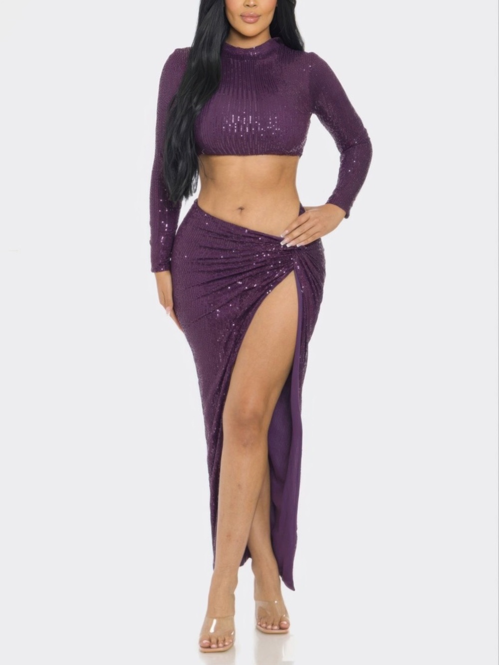 Sequence Top And Skirt Set